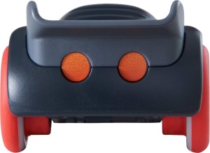 HABA 305560 - Kullerbu - Masina sport de culoare antracit masina de curse de la 2 ani cu motor oscilant accesorii pentru pista Kullerbu si pentru joc  - Img 3