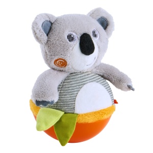 HABA Stehauffigur Koala 1306656001 Jucarie pentru Bebelusi 6 luni cu Sunete si Elemente de Motorica