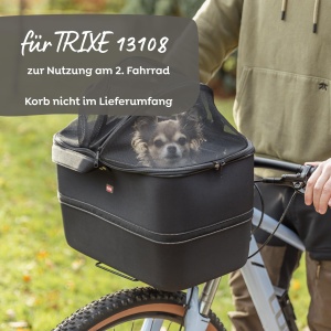 Halter pentru cos de bicicleta TRIXIE, compatibil cu modelul 13108, montare usoara - Img 4