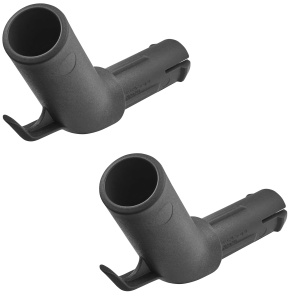 Halter pentru unelte de gradina Gardena Einzelstecker Flex, 2 bucati, din material reciclat