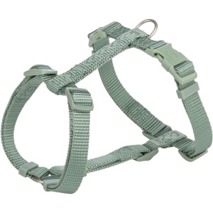 Ham Premium TRIXIE H-Geschirr, SM 4260 cm, 15 mm, Culoare Salbei