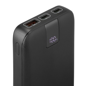 Hama Powerbank PD 10 10000mAh (baterie externa cu 2X USB C + 1x USB A, Power Pack Certified, incarcare rapida, acumulator, accesorii pentru telefoane mobile, tableta, cutie Bluetooth etc., incarcator portabil mic) antracit - Img 7