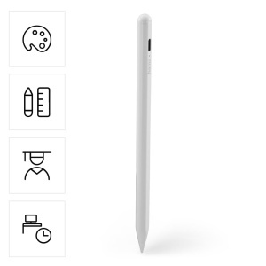 Hama Scribble Stylus pentru iPad Alb Neigungssensitiv Palm-Rejection - Img 2