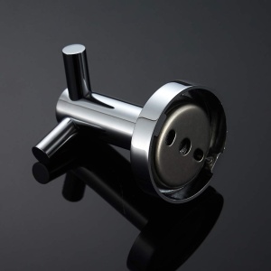 Hanger pentru prosoape GRIFEMA IBIZA-G30105 din alama, finisaj cromat - Img 5