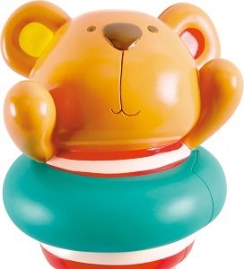 Hape Teddy Badespielzeug pentru copii 12 luni jucarie interactiva pentru baie - Img 3