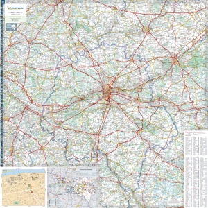 Harta rutiera si turistica Michelin Westliches Loiretal - Anjou, 1150.000, detaliata si usor de citit - Img 4