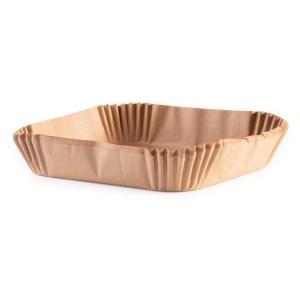 Hartie de copt GOURMETmaxx pentru friteuze cu aer cald, 5-8 litri, 100 bucati