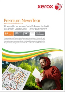 Hartie sintetica Xerox Premium NeverTear 003R98126 A4 160 gm 10 foi