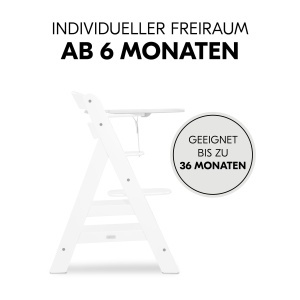Hauck Alpha Click Tray White Compatibil cu Scaunele Alpha si Beta Material Reciclat Usor de Montat - Img 7