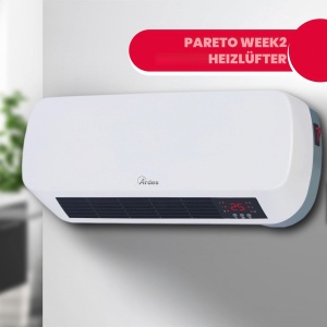 Heater de perete ARDES PARETO WEEK2 2000W Waterproof, cu timer si telecomanda - Img 2