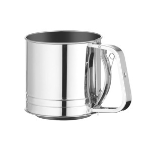 HENDI Sita pentru faina 550g din otel inoxidabil cu maner ergonomic si mecanism cu arc - Img 2