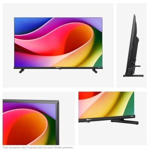 Hisense 40A5Q Fehrnseher, 40 Zoll, 2K QLED, Smart TV, Mod joc, Mod sport AI, Dolby Atmos, Dolby MS12, DTS X, HDR10, HLG, Full HD, Contrast ridicat, Rauschunterdruckung [2025] - Img 13