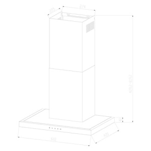 Hota Cecotec Bolero Flux TT 604000 60 cm Inox LED A - Img 9