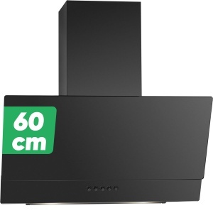 Hota de bucatarie Bomann DU 7607 G, 60 cm, 302 mh, negru mat