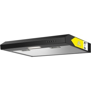 Hota de bucatarie Bomann DU 7613, 60 cm, 222 mh, neagra