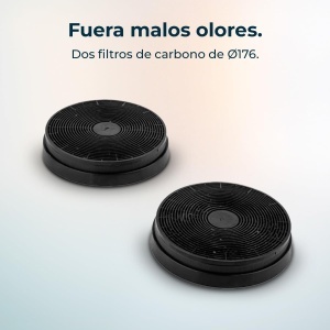 Hota insulara Cecotec Bolero Flux ICT 388000 38 cm 800 m3h LED Clasa A - Img 10
