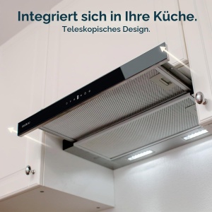 Hota telescopica Cecotec Flux TLT 605500, 60 cm, 70W, negru - Img 10