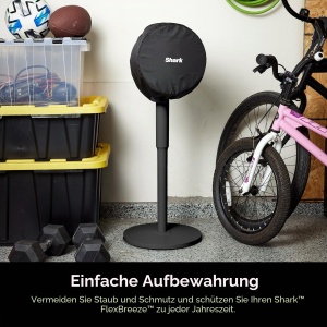 Husa de depozitare ventilator Shark FlexBreeze FA20XCOVER, negru, ultra-longevitate - Img 2