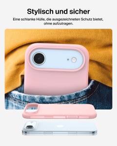 Husa de protectie Belkin SheerForce pentru iPhone Air, Magenta, subtire si rezistenta - Img 7
