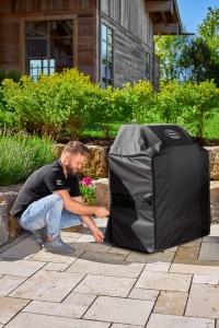 Husa de Protectie ROSLE pentru BBQ-Station VIDERO G3G3-S, Polyester, Negru - Img 4