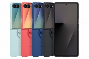 Husa din Silicon Samsung EF-PF766 pentru Galaxy Z Flip7, Rosu, Subtire si Rezistenta - Img 7