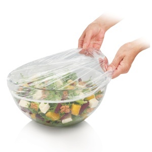 Husa elastica pentru alimente Tescoma 4FOOD, 50 buc, pentru recipiente de pana la 28 cm