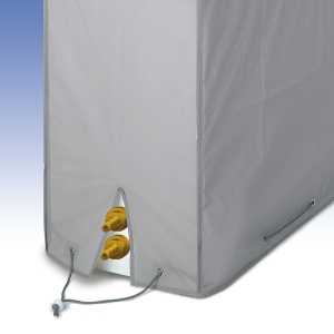 Husa pentru climatizare Rayen 6061.50, 90 x 55 x 30 cm, material rezistent - Img 3