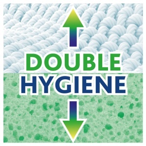 Husa pentru masa de calcat Vileda Ultra Fresh antibacteriana gri-albastru 110-130 cm x 30-45 cm - Img 4