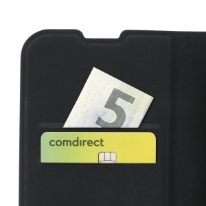 Husa pentru telefon Hama pentru iPhone 15 Pro, neagra, cu suport si compartiment pentru carduri - Img 12