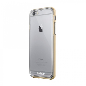Husa pentru telefon Tellur TLL118164 pentru iPhone 66S, aurie, din TPU