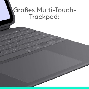Husa Tastatura Logitech Combo Touch pentru iPad Pro 13, cu Trackpad, Iluminare, Negru - Img 4
