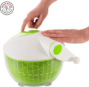 Ibili Essential Centrifuga Salata 26 cm AlbVerde Plastic - Img 3