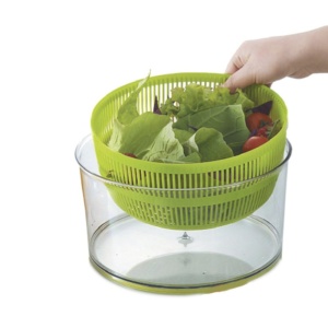 Ibili Salatschleuder 24 cm Inox AlbVerdeArgintiu Functie Pedala - Img 4