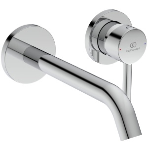 Ideal Standard A6938AA Baterie de perete Ceraline, culori cromate, Bocca da 20 cm - Img 1