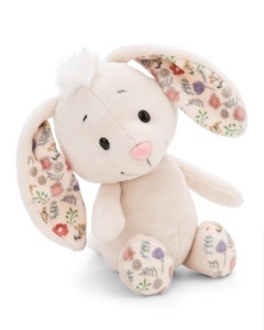 Iepuras de Plus NICI 20cm, Culoare Crem, Ideal pentru Copii si Adulti