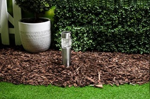Iluminat solar de gradina Grundig - Super LED - 44,5 x 7,5 cm - Senzor de miscare - IP44 - Sticla cu model - cu varf de sol - Img 2