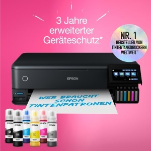 Imprimanta foto Epson EcoTank ET-8550 A3 6 culori Wi-Fi Direct Touchscreen - Img 4