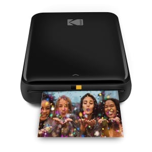Imprimanta foto portabila KODAK Step Bluetooth Tehnologie ZINK Negru