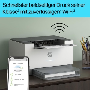 Imprimanta laser HP LaserJet M209dw monocrom Wi-Fi dual-band imprimare fata-verso - Img 8