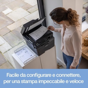 Imprimanta multifunctionala Brother MFC-L2835DW, 4-in-1, Negru, WLAN, Duplex - Img 3
