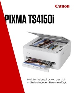 Imprimanta Multifunctionala Canon PIXMA TS4150i Wi-Fi Duplex - Img 2