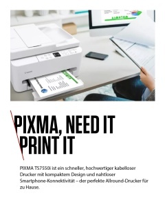 Imprimanta multifunctionala Canon PIXMA TS7550I cu ADF si Wi-Fi - Img 3
