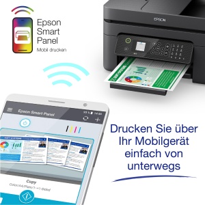 Imprimanta multifunctionala Epson Workforce WF-2930DWF, A4, wireless, compacta - Img 9