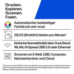 Imprimanta multifunctionala HP Color LaserJet Pro MFP 3302fdwg, 25ppm, Wi-Fi, Fax - Img 2