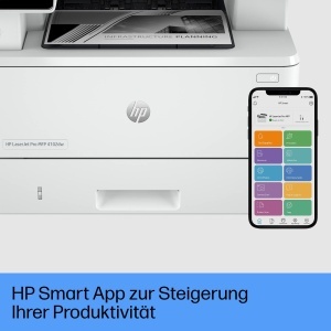 Imprimanta multifunctionala laser HP LaserJet Pro MFP 4102dw, alb-negru, Wi-Fi, viteza 40 paginimin - Img 5
