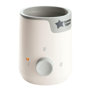Incalzitor electric pentru biberoane Tommee Tippee Easiwarm, alb, timp de incalzire 4 minute