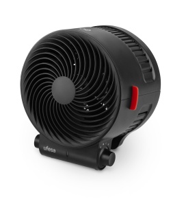 Incalzitor ventilator Ufesa Atlas Neo 2000 W 3 niveluri de putere termostat reglabil protectie la supraincalzire ABS ignifug negru