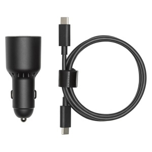 Incarcator auto DJI CCX260-65, 65W, USB-C si USB-A, portabil
