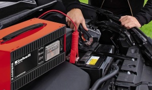 Incarcator baterii Einhell CC-BC 5 12V Ampermetru integrat Protectie suprasarcina - Img 2