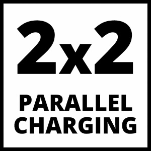 Incarcator original Einhell Power X-Quattrocharger 4A Power X-Change Li-Ion 18V incarcare simultana a bateriilor 2x2 monitorizarea bateriei gestionare - Img 6